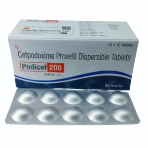 Podicef 200 Tablet | Cefpodoxime -200 mg