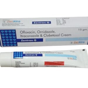 Zentran Plus | Itraconazole, Ofloxacin, Ornidazole and Clobetasol Cream