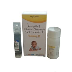 Clavaza Ds | Amoxycillin 400mg and Clavulanic 57mg Dry Syrup