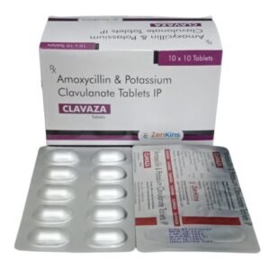 Clavaza-625 | Amoxycillin 500mg and Clavulanic 125mg Tablet