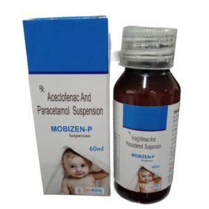 Mobizen-P | Aceclofenac with Paracetamol Suspension