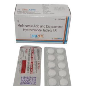 Spazen | Mefenamic with Dicyclomine Suspension