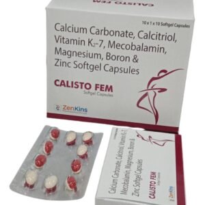 Calisto Fem | Calcium and Vitamin Softgel