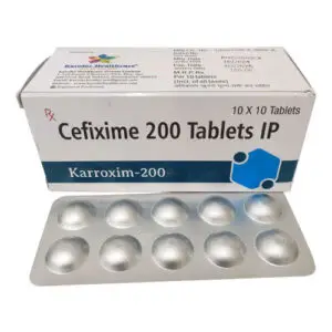 Karroxim 200 | Cefizime 200mg Tablet