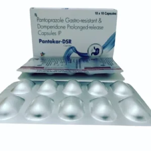 Pantokar DSR | Pantoprazole 40mg, Domperidone 30mg Capsule