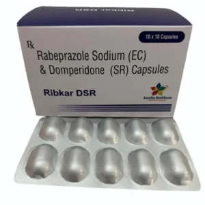 Ribkar DSR | Rabeprazole 20mg, Domperidone 30mg Capsule